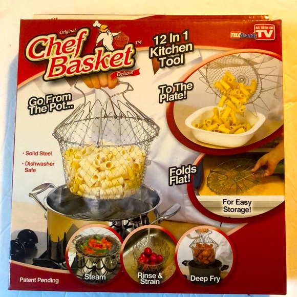 Original Chef Basket (as seen on T.v.) 12 in 1 - Picture 1 of 9
